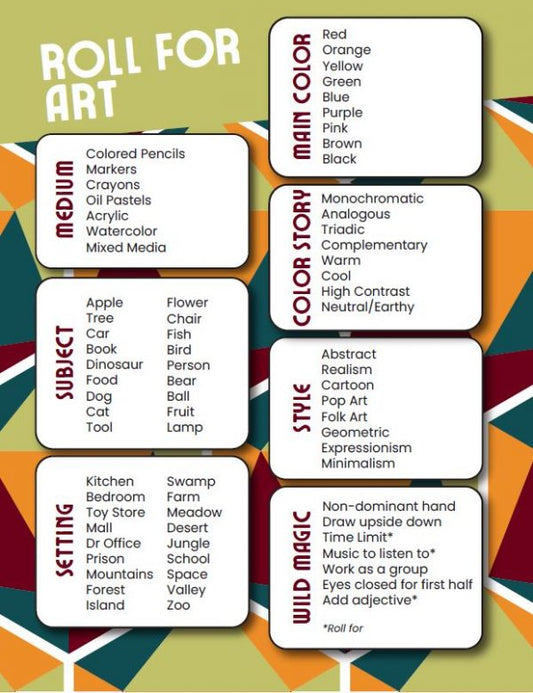 Free Download: Roll for Art