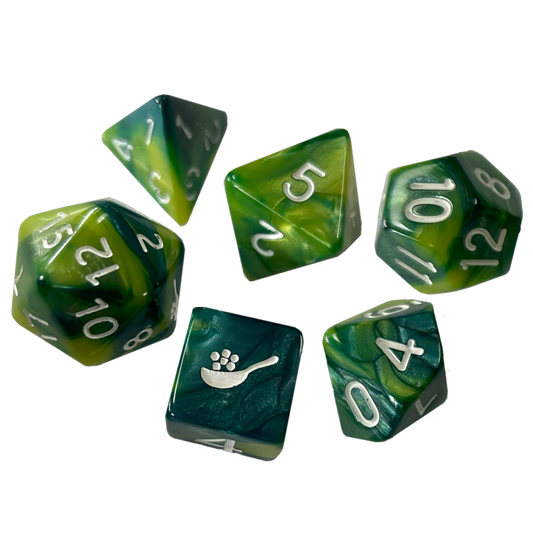 6 Polyhedral Dice